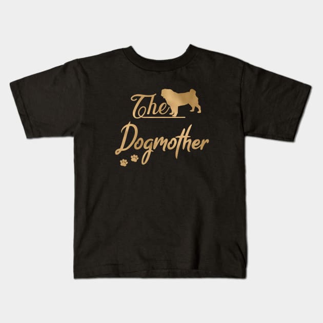 The Pug Dogmother Kids T-Shirt by JollyMarten